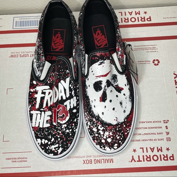 VANS - HORROR COLLECTION  - JASON VOORHEES - FRIDAY THE 13TH - Picture 4 of 11